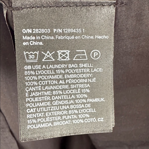 H&M Black Maxi Skirt/ Levincino dress with black lace, size M - Picture 13 of 13